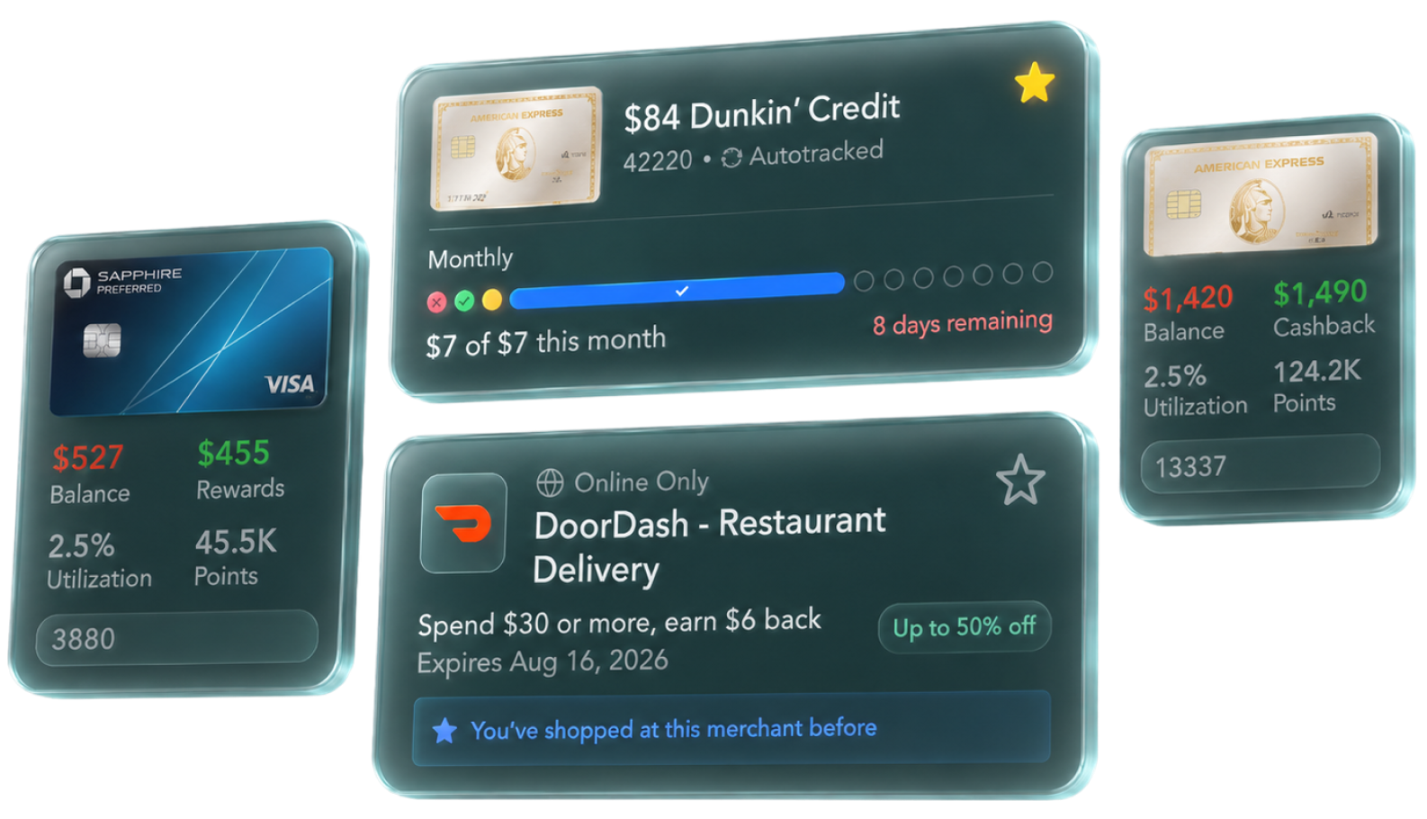 MaxRewards features callouts